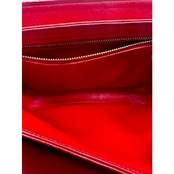 Celine‎ Shiny Calfskin Medium C Bag Red 2018 collection! Gorgeous! - Picture 13 of 16
